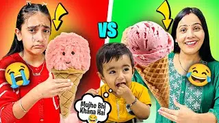 REAL V/S FAKE FOOD CHALLENGE !! *Shocking*😲😱 FUNNY FOOD CHALLENGE😅 |  @SamayraNarulaOfficial