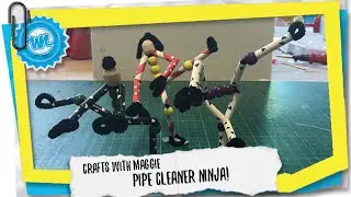 Crafts with Maggie | Pipe Cleaner Ninja!