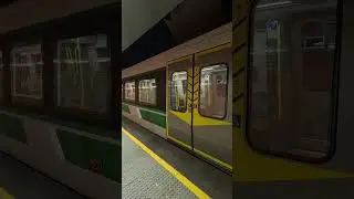 transperth C series arriving at perth underground