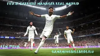 FIFA 21 PS5 carri&egrave;re Real Madrid