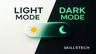 How to Make a Dark Mode Toggle in CSS | Step-by-Step by SkillsTech