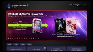 MLB The Show 21 Ranked Seasons.