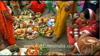 Chatt Pooja in India