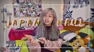 JAPAN HAUL | Anime & Snacks | #KateeOTD