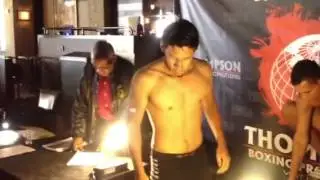 Alex El Principe Theran vs Juan Carlos Rojas
