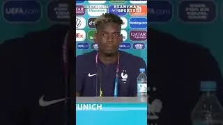 Pogba imitating Cristiano Ronaldo