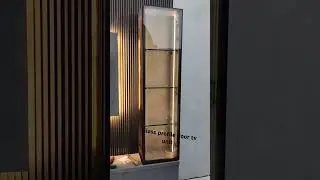 glass profile door tv unit design #hindisong #song #music #interiordesign #carpenterworks