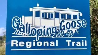 Let&rsquo;s Go Biking GALLOPING GOOSE TRAIL Andy Commons in Canada 🇨🇦 Vancouver Island bike ride PART 1
