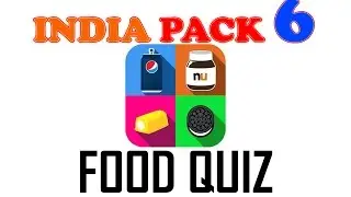 Food Quiz ( INDIA ) Pack 6 - All Answers - Walkthrough ( By Taplane INC )