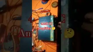 4440 Ic Amplifier Repair #shorts  #audio #4440ic amplifier #amplifier #experimnent #electronic