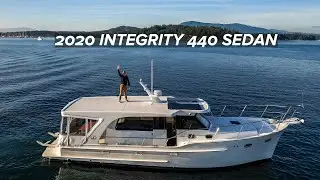 What a Dream Boat! Adam Takes You on Tour of His New Listing 2020 Integrity 440 Sedan #yachtbroker