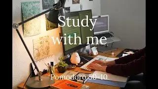 5.5-HOURS STUDY WITH ME | Brown Noise 🎧 | Pomodoro 50-10