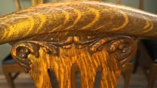 736 Tiger Oak chairs