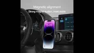 Magnetic Wireless Car Charger Mount Accessories Phone Holder
