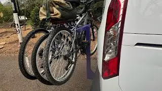 Custom bike rack for the Maker MOBILE and bonus Sock Dispenser! Maker 238