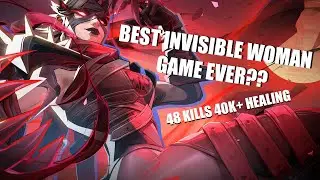 My best game as Invisible Woman in Marvel Rivals