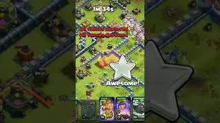 Archer Queen Walk taking out Town Hall 14 #clashofclans #queenwalk #queenwalkattack #beststrategy