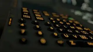 3D Modeling Boeing 737-800 cockpit 4K