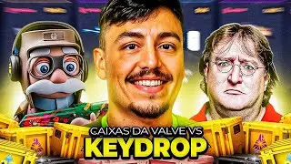 KEYDROP vs VALVE | Onde &eacute; MELHOR pra voc&ecirc; ABRIR CAIXAS?? (fiz o teste na pr&aacute;tica)🔥
