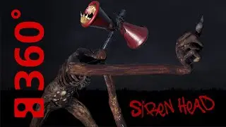 360&deg; VR - THE REAL SIREN HEAD [ HIDE YOURSELF ] - Vilin 360