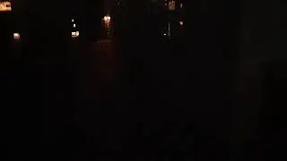 Caravan at night