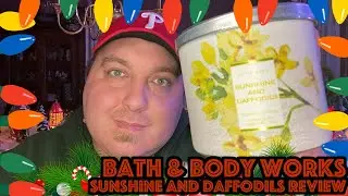 Bath & Body Works Sunshine & Daffodils Candle Review | Spring 2021