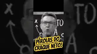 P&Eacute;ROLAS DO CRAQUE NETO #shorts #futebolbr #memes #engra&ccedil;ado
