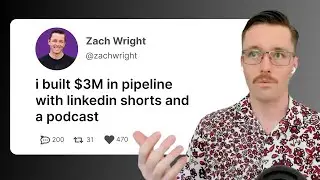 closing $100,000 ARR saas deals with just linkedin shorts and a podcast