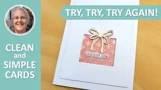 DOUBLE HEAT EMBOSSING On Vellum for this Sending Love Aperture Card! [2025/118]