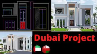 Modern 3D house design plan & elevation || Best house renderings || #3dhousedesgin #3dmaxtutorial
