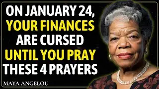 On January 24 , Say these 4 Midnight Prayers That SHATTER Every Financial Curse 💸🔥| DR Maya Angelou