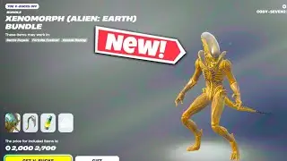 *НОВИНКА* Скин Xenomorph Alien Earth наконец-то вышел! Новая эмоция MGK!