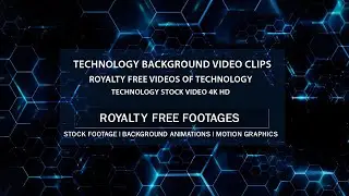 technology background video clips | royalty free videos of technology | technology stock video 4K HD