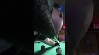 Billiard warm up with Edward Shore