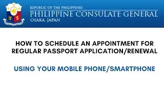 USING A SMARTPHONE? HERE'S HOW TO FIND THE PASSPORT APPOINTMENT SYSTEM PORTAL OF OSAKA PCG