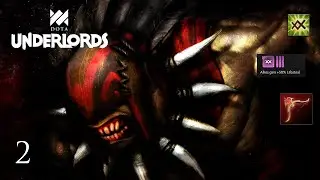 Bloodseeker + Full Warlock?! OP Build! | Dota Underlords