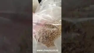 Flour crusher Mopane worms