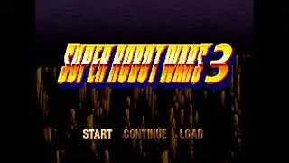 Super Robot Wars 3 (SNES): Title Menu + Battle Demo