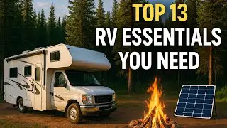 Top 13 RV Essentials You NEED for Boondocking & Off-Grid Camping || RV'ing with Luck