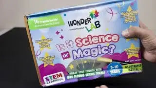 WonderLab STEM Science Experiment Kit Unboxing and Testing 