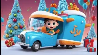Timmy Truck Delivers a Gift | Fun Truck Song for Kids | Nursery Rhymes in English