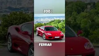 EVOLUTION OF FERRARI #shorts