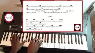 Tocar La Intro  De Dame Tus Ojos - Marcela Gandara