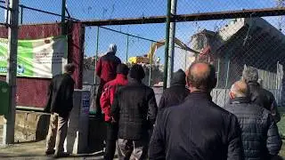 Trabzon Avni Aker Yıkılıyor