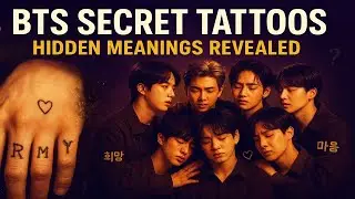 BTS Friendship Tattoos: The Hidden 7 Behind Their Bond#BTSFriendshipTattoos #7TattoosOneSoul#BTSBond