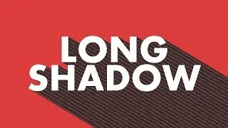 After Effects Tutorial: Long Shadow || Single Layer || How To Save Preset
