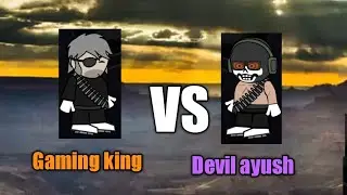 Gaming king vs Devil AyushYT Mini Militia classic F.T2 op gameplay 🔥🔥🔥/ Gaming king