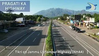 Unlocking J&K's Future: NH-44 Jammu-Udhampur Highway Progress
