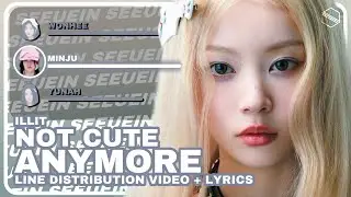 ILLIT - NOT CUTE ANYMORE | Line Distribution + Lyrics Video