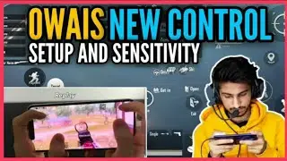 OWAIS BGMI SENSITIVITY AND CONTROL | PERFECT GAMINGZ